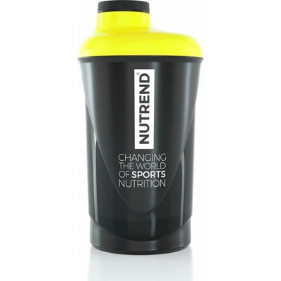 Nutrend ŠEJKER NUTREND - 600 ml - černožlutý