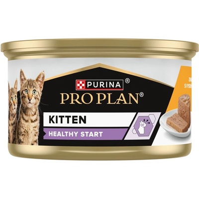 PRO PLAN Kitten Healthy Start пастет за котенца с пиле 85 g