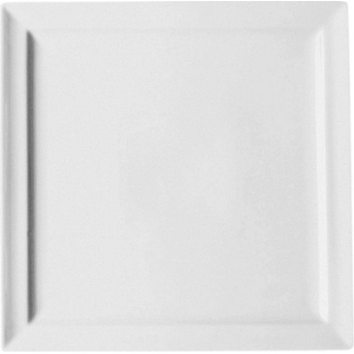 RAK Porcelain Talíř mělký 27 x 27 cm čtvercový RAK-CLSP27