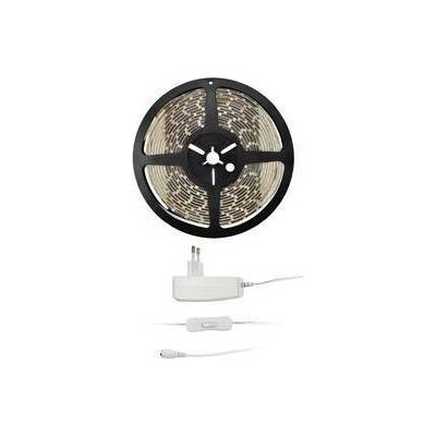 Solight 4,8 W/m, studená bílá 6000K, adaptér s vypínačem (WM50-65T)
