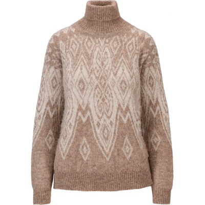 Dale of Norway Дамски вълнен пуловер Dale of Norway Women's Falun Alpa Sweater Wool jumper - Natural Beige / Off White (105-6539-0313)