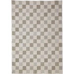 Flair Rugs Зелен килим със смес от памук подходящ за пране 116x170 cm Muted Checkerboard - Flair Rugs (503119382811)