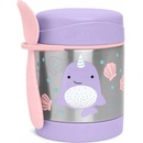 SKIP HOP Zoo Termoska na jedlo s lyžičko vidličkou Mačka 325 ml 3r+