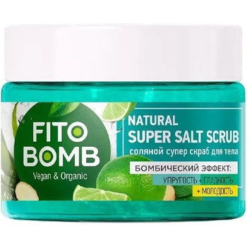Image 1 of Fito cosmetic скраб за тяло за еластичност с лайм Fito Bomb 250мл (d-7230)