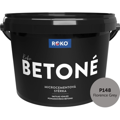 ROKOSPOL Stěrka dekorativní Roko Betoné P148 Florence Grey 7 kg
