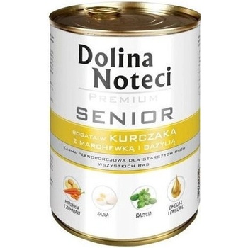 Dolina Noteci Noteć Valley PREMIUM Senior Chicken с моркови и босилек 400 г