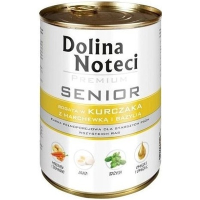 Dolina Noteci Noteć Valley PREMIUM Senior Chicken с моркови и босилек 400 г