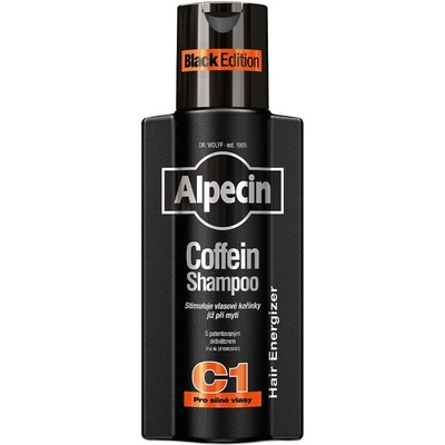 ALPECIN C1 Black Edition Coffein Shampoo 375ml šampon pro růst vlasů