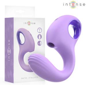  Вибратор със засмукващ ефект и 20 режима, 15, 5см. - Intense Baxter (D-244464)