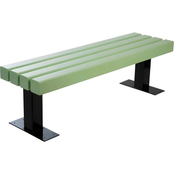 NIKA МЕТАЛНА ПЕЙКА БЕЗ ОБЛЕГАЛКА 150 x 42 x 46 СМ (1084/L)