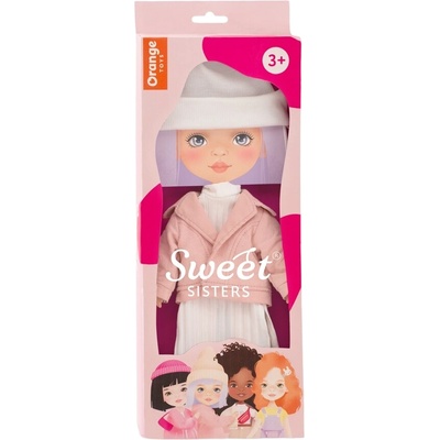 Orange Toys Комплект дрехи за кукла Orange Toys Sweet Sisters - Розово яке (S17)