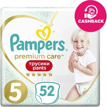 Pampers Premium Care Pants 5 52 ks