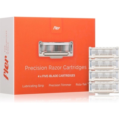 Fler Precision Razor Cartridges резервни остриета 4 бр