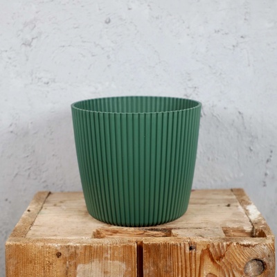 Prosperplast Květináč MILLY ROUND pine green 19,6 cm