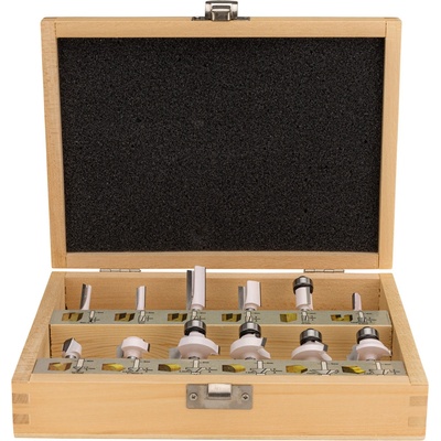 Sada fréz 12ks stopka 6mm Makita D-57065 – Zboží Dáma