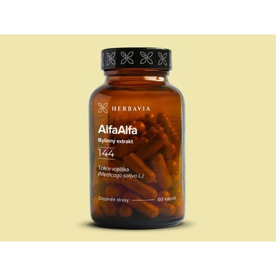 Herbavia AlfaAlfa Tolice vojtěška Medicago sativa L. 60 kapslí