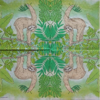 Ambiente obrúsky Lenochod 33x33cm