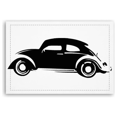 Fotoobraz 90x60 cm střední Beetle