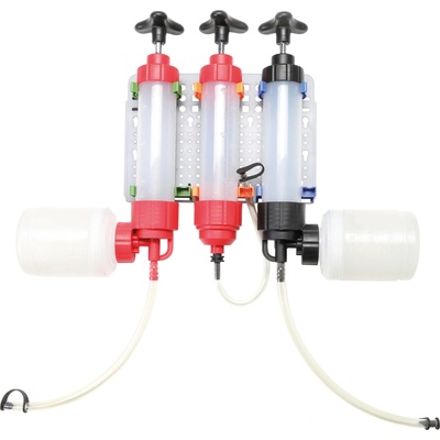 BGS 9496 Odsávačky a plničky 350 ml na provozní kapaliny, ruční, sada 3 díly