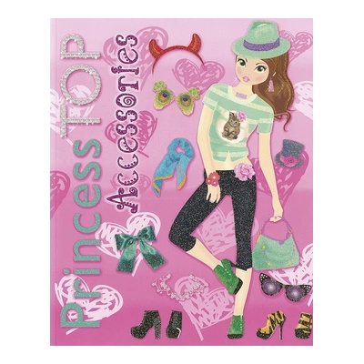 NAPRAFORGO Princess TOP - книжка със стикери за аксесоари