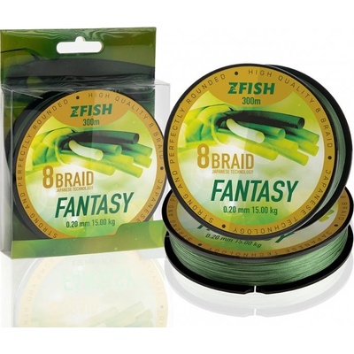 Zfish šnúra Fantasy 8-Braid 300m 0,30mm
