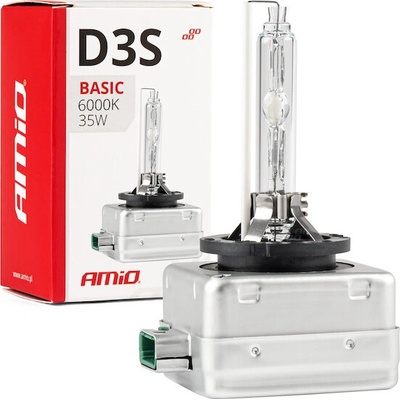 Výbojka D3S 35W 6000K xenonová AMiO BASIC