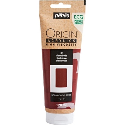 Pébéo Origin АКРИЛНА боя Burnt Sienna 120 ml 1 бр (817132)