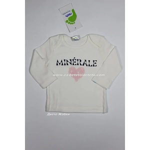 Rach Блузка с дълъг ръкав Minerale, 56, 62, 68, 74, 80 /бяла/