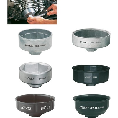 Hazet 2169/6 Kľúč na olejový filter 2169/6