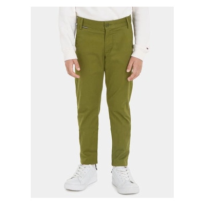 Tommy Hilfiger Текстилни панталони KB0KB08609 Зелен Slim Fit (KB0KB08609)