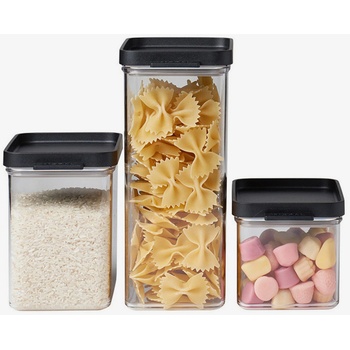 Mepal Omnia комплект от три контейнера за съхранение на храна с капак в черно Mepal | Cheren | Home | UNI