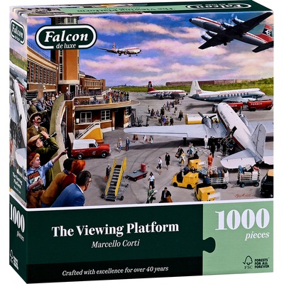 Falcon Пъзел Falcon от 1000 части - Летище (1110500140)