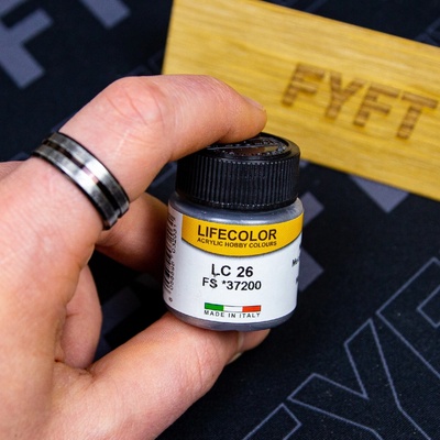 LifeColor LC26 Basic Matt Gun Metal 22 ml – Zboží Dáma