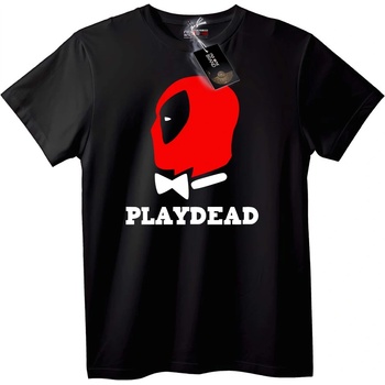 NOONEBRAND Тениска Playdead Череп - 2XL, Black