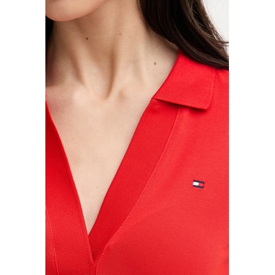 Tommy Hilfiger рокля от памук с еластан (WW0WW42567)