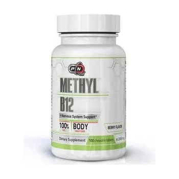 Pure Nutrition Дъвчащи таблетки витамин Methyl B - 12 - 100 броя, Pure Nutrition, PN9000