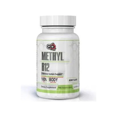 Pure Nutrition Дъвчащи таблетки витамин Methyl B - 12 - 100 броя, Pure Nutrition, PN9000
