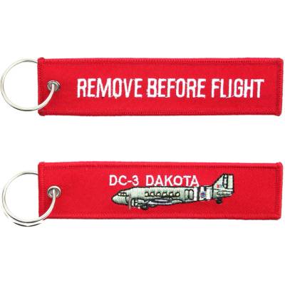 FOSTEX GARMENTS Klíčenka RBF + DC-3 Dakota