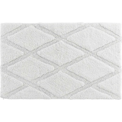 douceur d'intérieur Бял килим за баня 50x80 cm Thais - douceur d'intérieur (1802309)