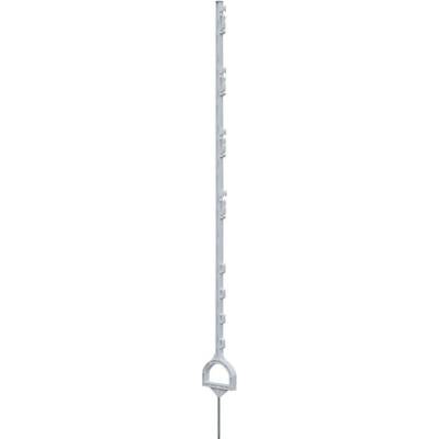 VNT electronics s.r.o. Plastový sloupek pro elektrický ohradník, délka 157 cm, 12 oček, bílá