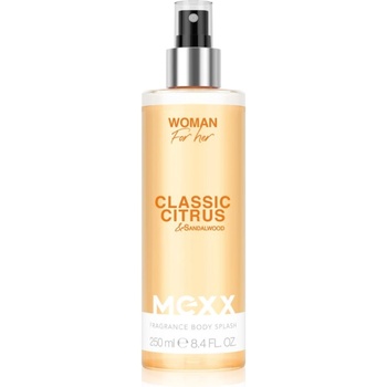 Mexx Woman Classic Citrus & Sandalwood New освежаващ спрей за тяло за жени 250ml