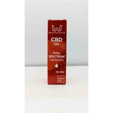 Weedpassion CBD olej full spectrum 5% CBD jahodová chuť 10 ml