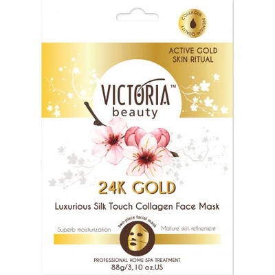 Victoria Beauty 24K GOLD Маска за лице с колаген и чисто злато 88g (4022-22)