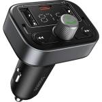 Baseus S-09 Pro (C10762200113-00) FM Трансмитер, 2x USB, Type-C, Bluetooth 5.3