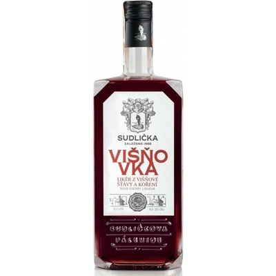 Sudlička Višňovka 25% 0,7 l (holá láhev)