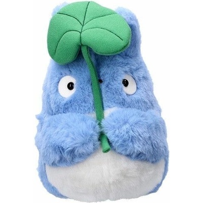 Maison Ghibli modrý Totoro s listom uni 18 cm