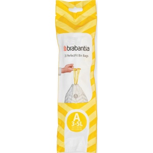 Brabantia Торбички за боклук Brabantia PerfectFit размер A 3 л 200 бр (137648)