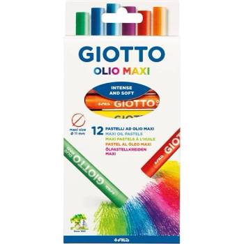 GIOTTO Маслени пастели GIOTTO Olio Maxi 11 мм за окачване 12 броя 293400 (293400)