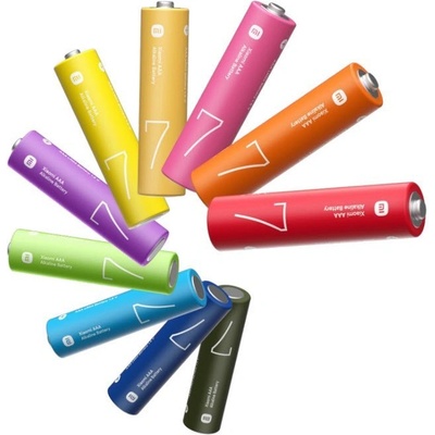 Xiaomi AAA Rainbow Batteries - 10 Pack