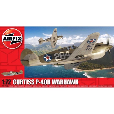 Airfix Classic Kit letadlo A01003B Curtiss P 40B Warhawk CF 30 A:72
